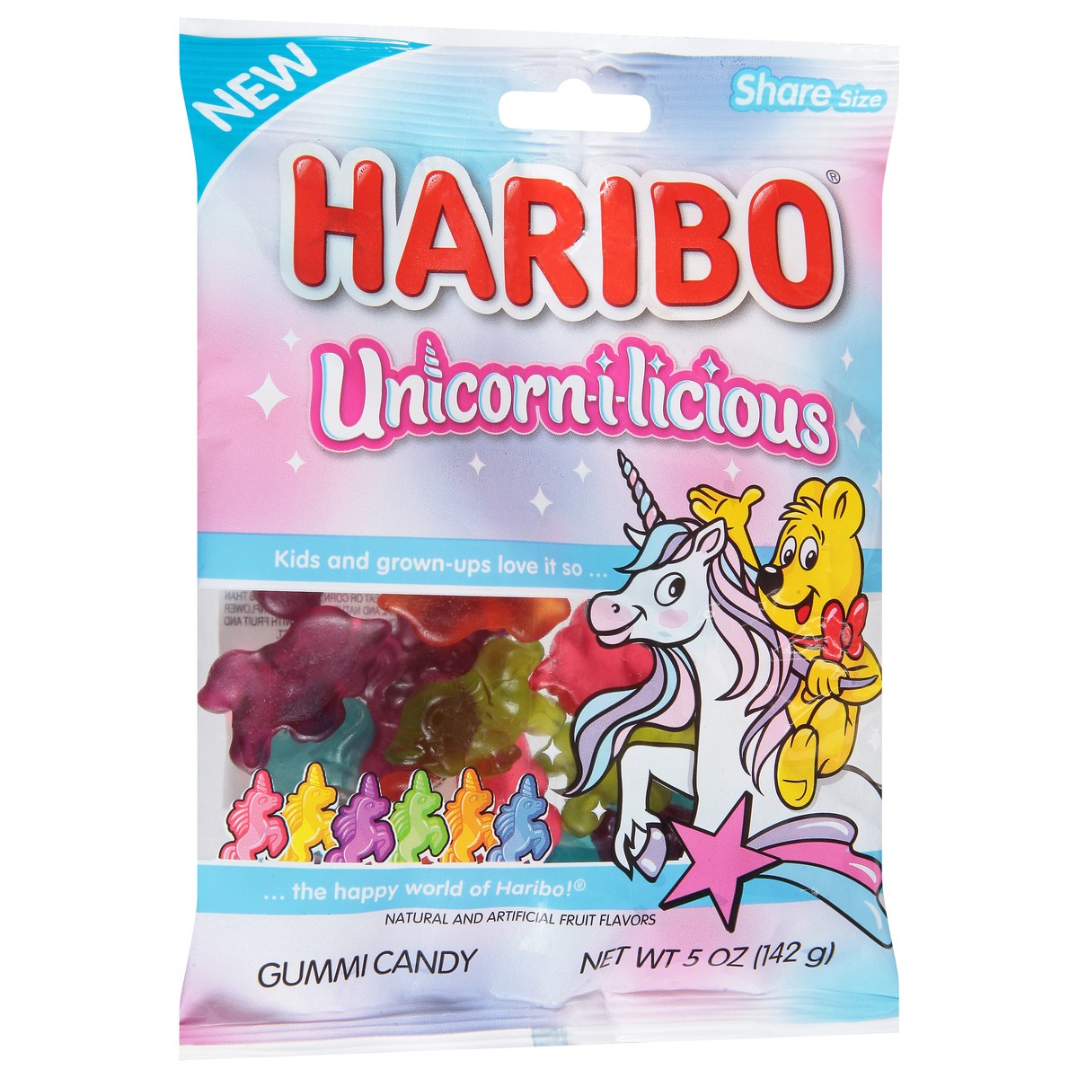 slide 8 of 13, Haribo Unicorn-i-Licious Gummi Candy Share Size 5 oz, 5 oz