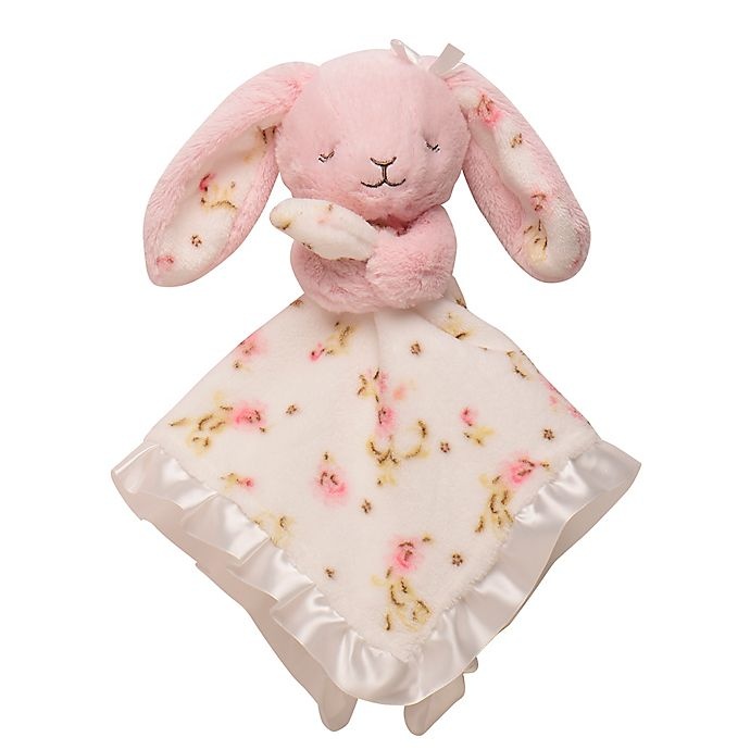 slide 1 of 1, Little Me Baby Starters Bunny Rose Snuggle Buddy with Blanket - Pink, 1 ct