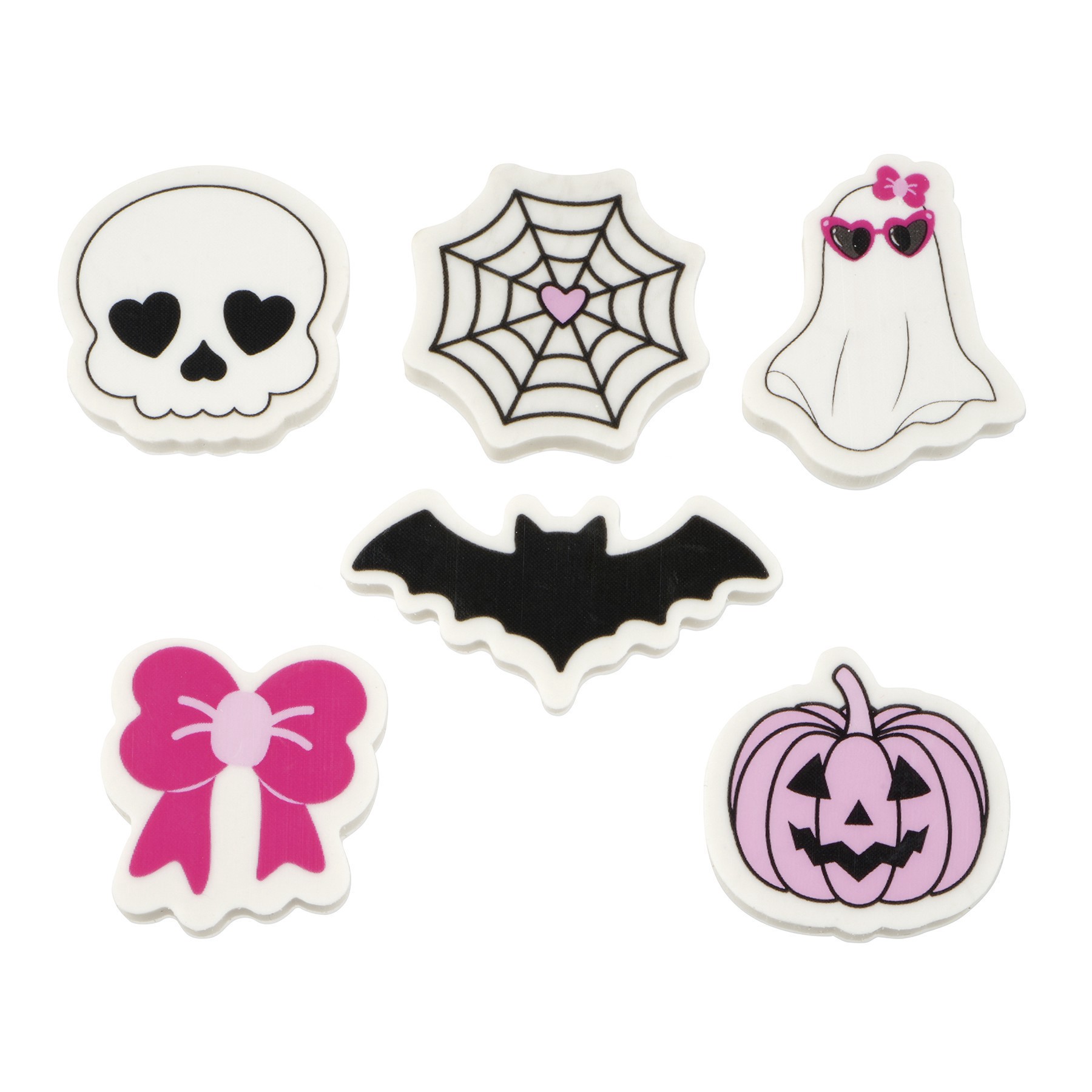 slide 2 of 2, Sweet & Spooky Erasers By Creatology, 3 in x 3 in x 3 in