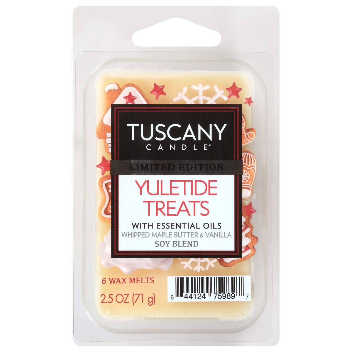 slide 2 of 4, Tuscany Candle Yuletide Treats Wax Melts 6 Each, 2.5 oz