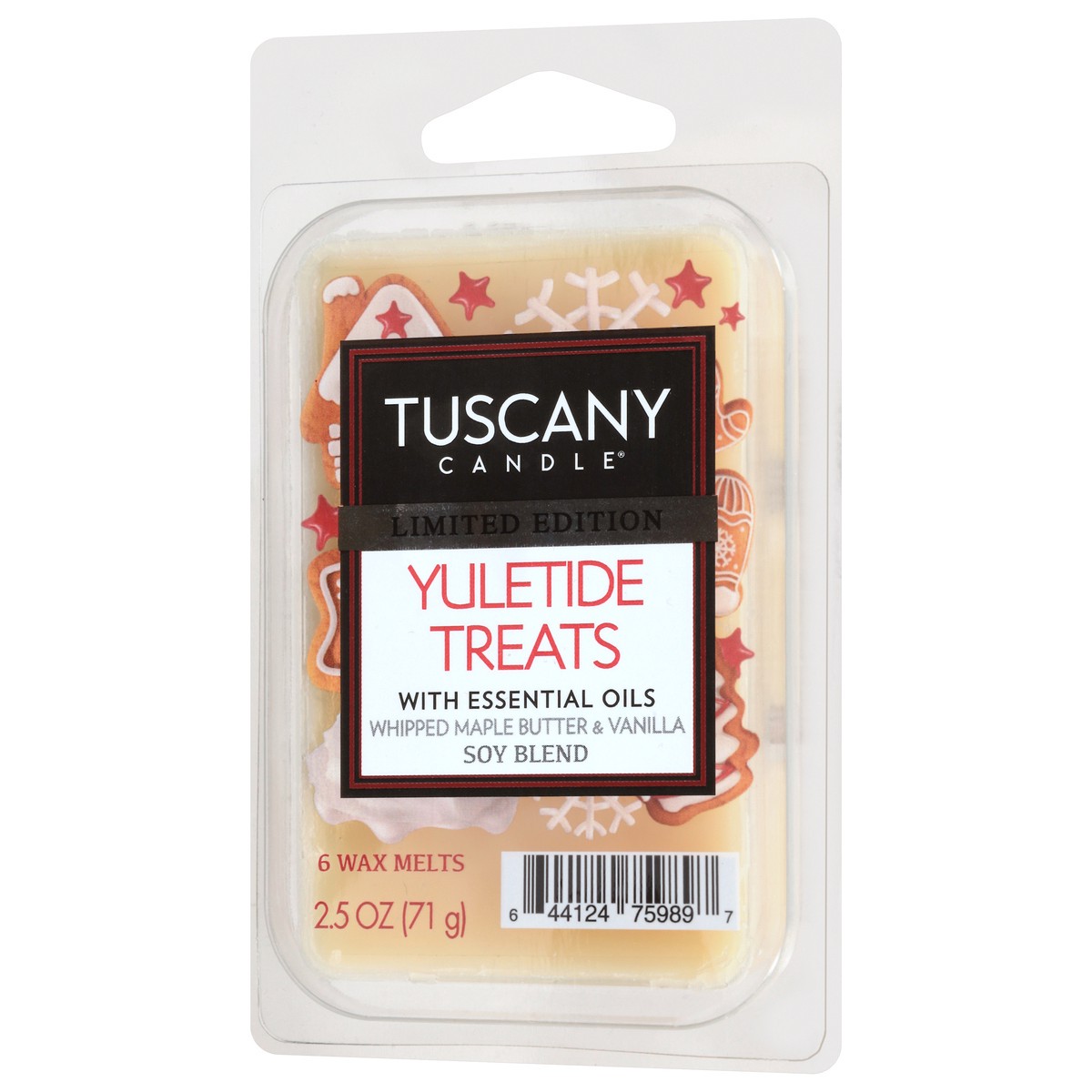 slide 4 of 4, Tuscany Candle Yuletide Treats Wax Melts 6 Each, 2.5 oz
