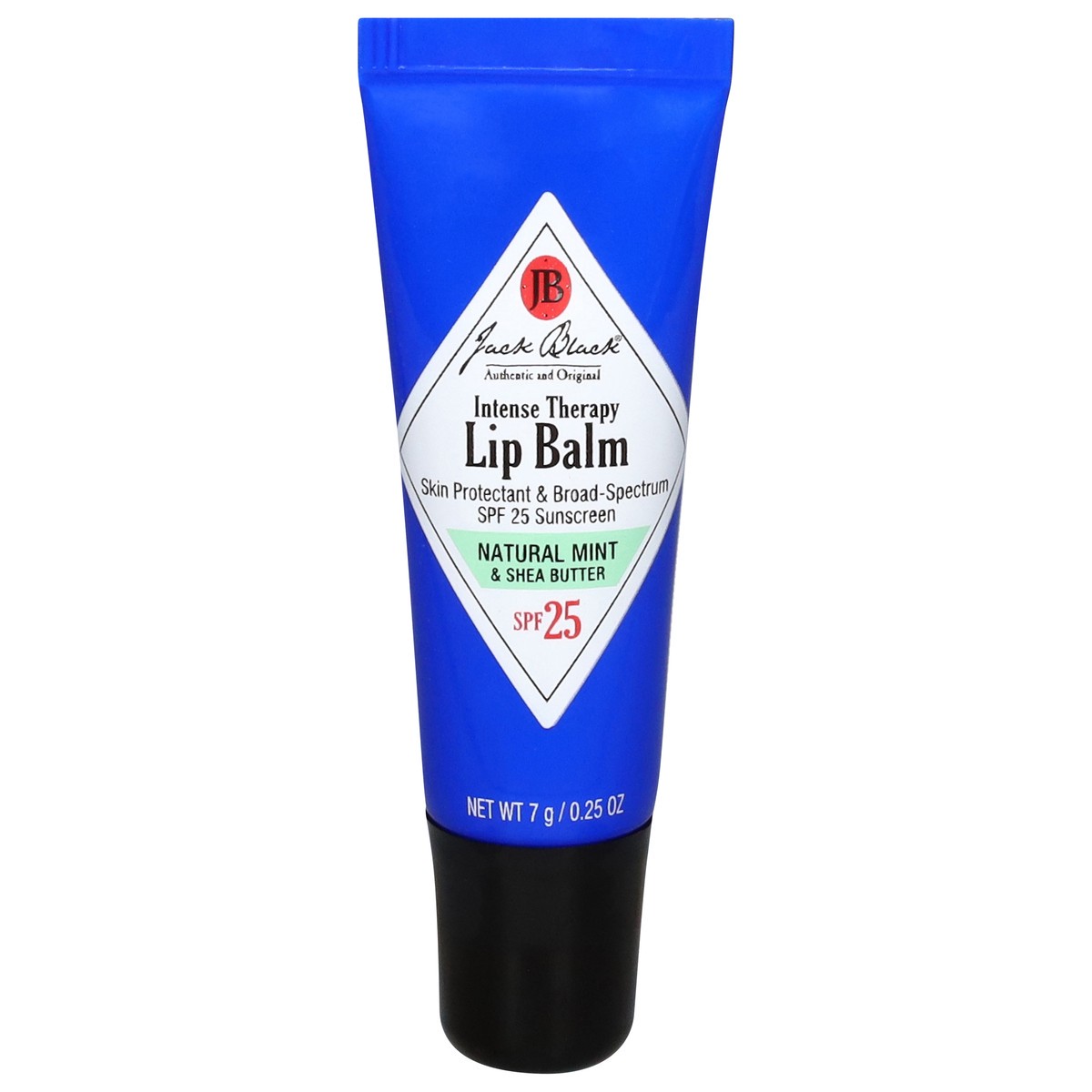 slide 1 of 12, Jack Black SPF 25 Natural Mint & Shea Butter Lip Balm 0.25 oz, 0.25 oz
