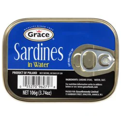 Grace Sardines in Water 3.74 oz