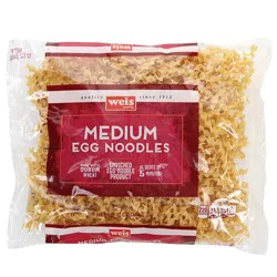 Weis Quality Classic Pasta Enriched Egg Noodle Product, Medium Egg Noodles