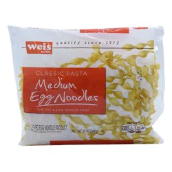 Weis Quality Classic Pasta Enriched Egg Noodle Product, Medium Egg Noodles