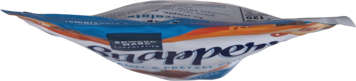 slide 5 of 9, Edward Marc Chocolatier Snappers Milk Chocolate Caramel & Pretzel Cluster 6 oz, 6 oz