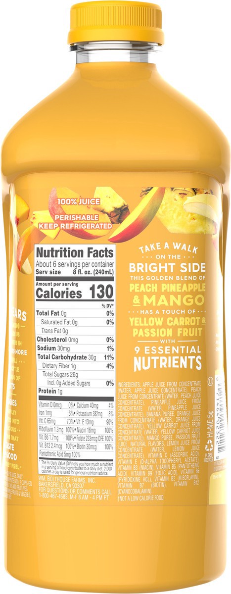 slide 3 of 5, Bolthouse Farms Golden Goodness Juice, 52 oz, 52 oz