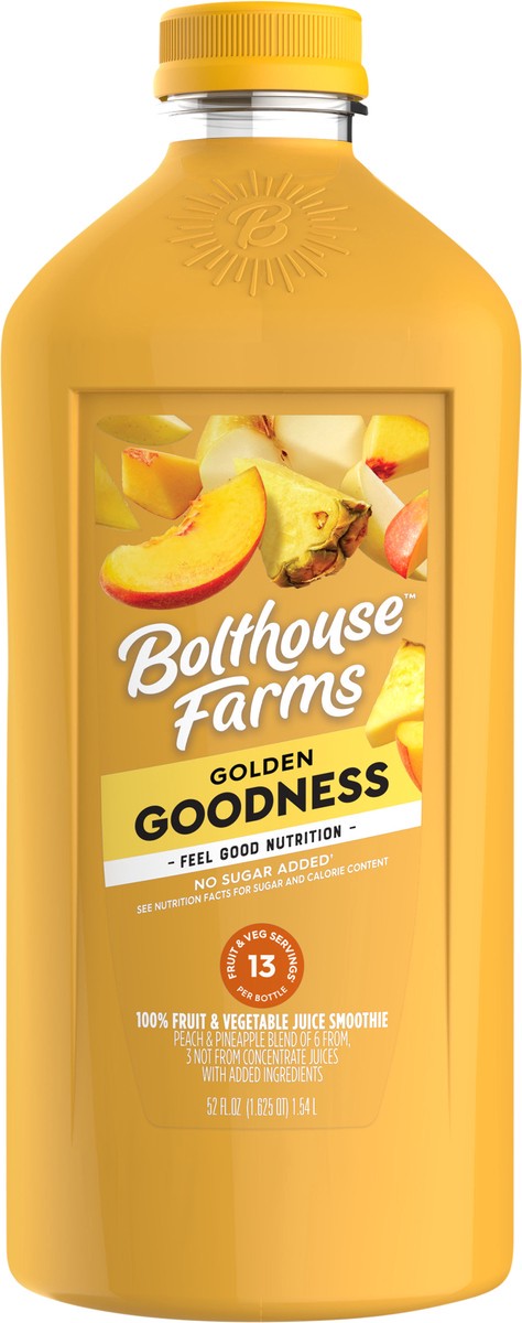 slide 3 of 5, Bolthouse Farms Golden Goodness Juice, 52 oz, 52 fl oz