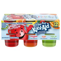 Kool-Aid Sugar Free Gelatin Variety Pack 12 ct Cups