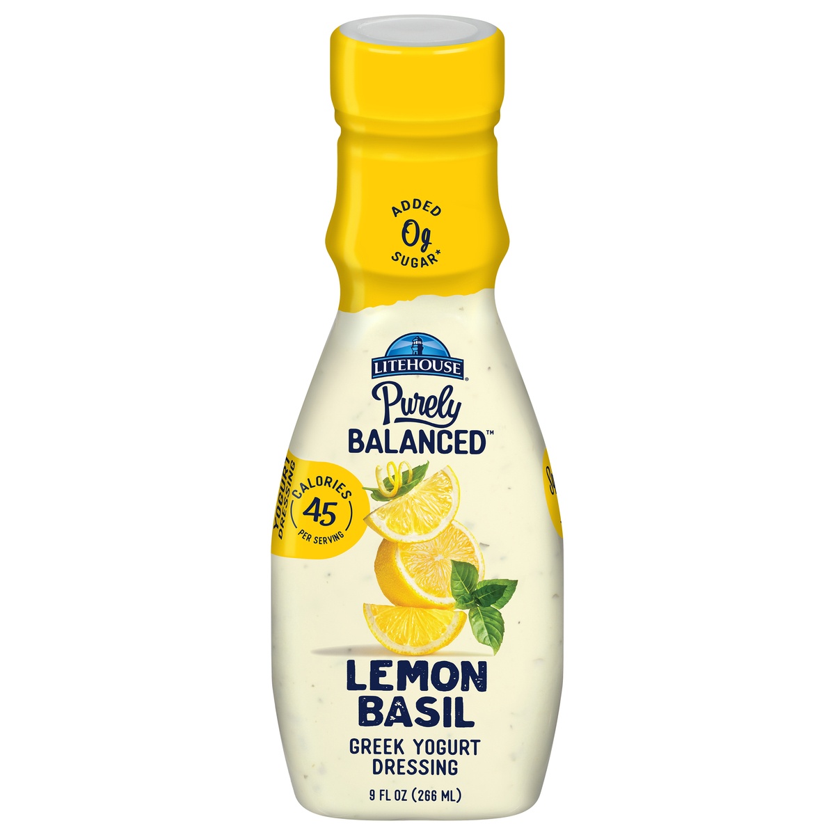 slide 1 of 1, Litehouse Purely Balanced Lemon Basil Dressing, 9 fl oz