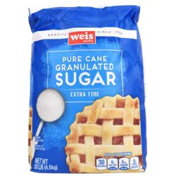 Weis Quality Pure Cane Granulated Sugar