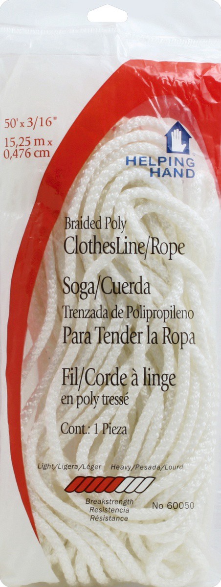 slide 4 of 7, Helping Hand Braided Clothesline /Rope, 1 ct