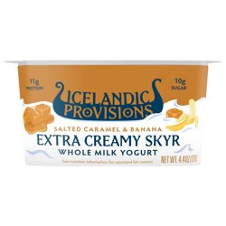 Icelandic Provisions Extra Creamy Salted Caramel & Banana Yogurt
