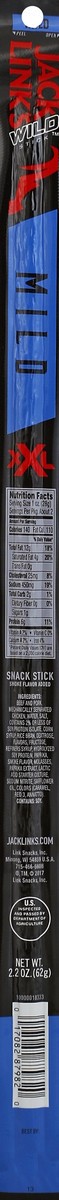 slide 2 of 3, Jack Link's Wild Mild Flavor Mixed Meats Stick- 2.2 oz, 2.2 oz