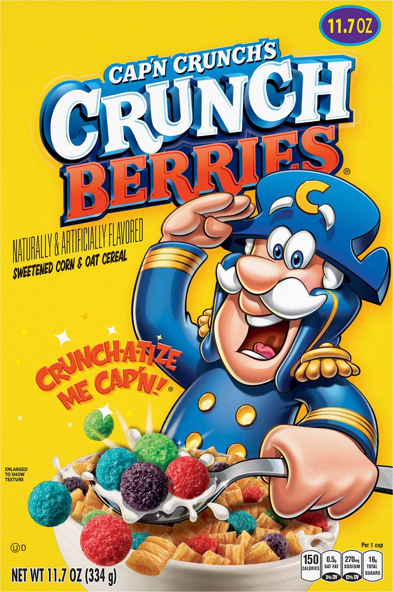 slide 1 of 9, Cap'n Crunch Fruit Cereal, 11.7 oz