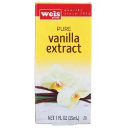 Weis Quality Pure Vanilla Extract
