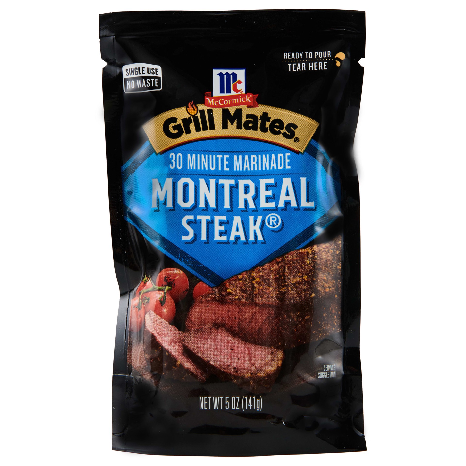 slide 1 of 7, McCormick Grill Mates Marinade Mix - Montreal Steak, 5 oz