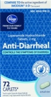 slide 1 of 1, Kroger Anti-Diarrheal Caplets, 72 ct