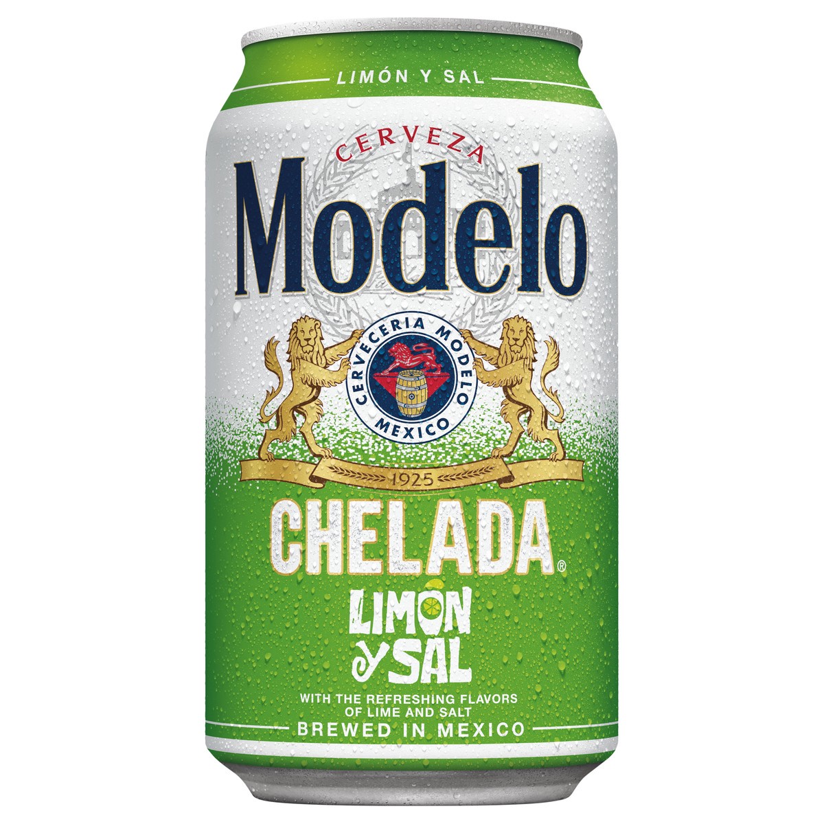 slide 1 of 3, Modelo Chelada Limón y Sal Mexican Import Flavored Beer, 12 fl oz
