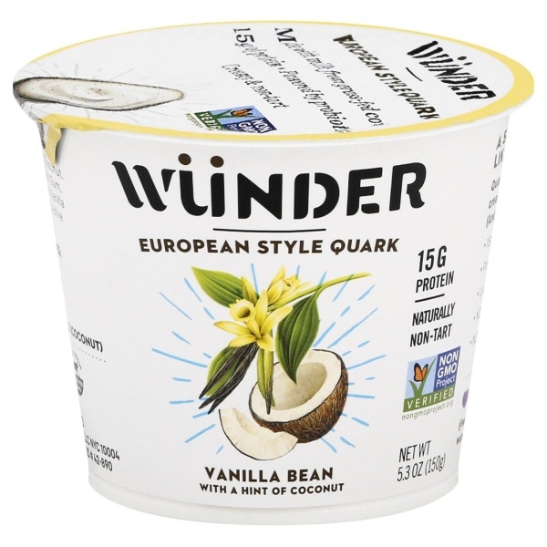 slide 1 of 1, Wunder Creamery Quark Vanilla Bean, 5.3 oz