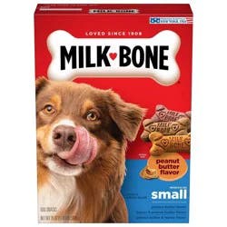 Milk-Bone Flavor Snacks Dog Snacks For All Sizes Small Peanut Butter Variety Pack - 24 oz