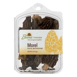Buona Foods Morel Dried Mushrooms