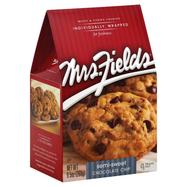 slide 1 of 1, Mrs. Field's Semi-Sweet Chocolate Chip Cookies, 8 oz