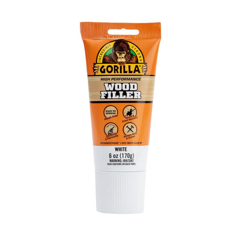 slide 1 of 1, Gorilla All Purpose Wood Filler, 6 oz