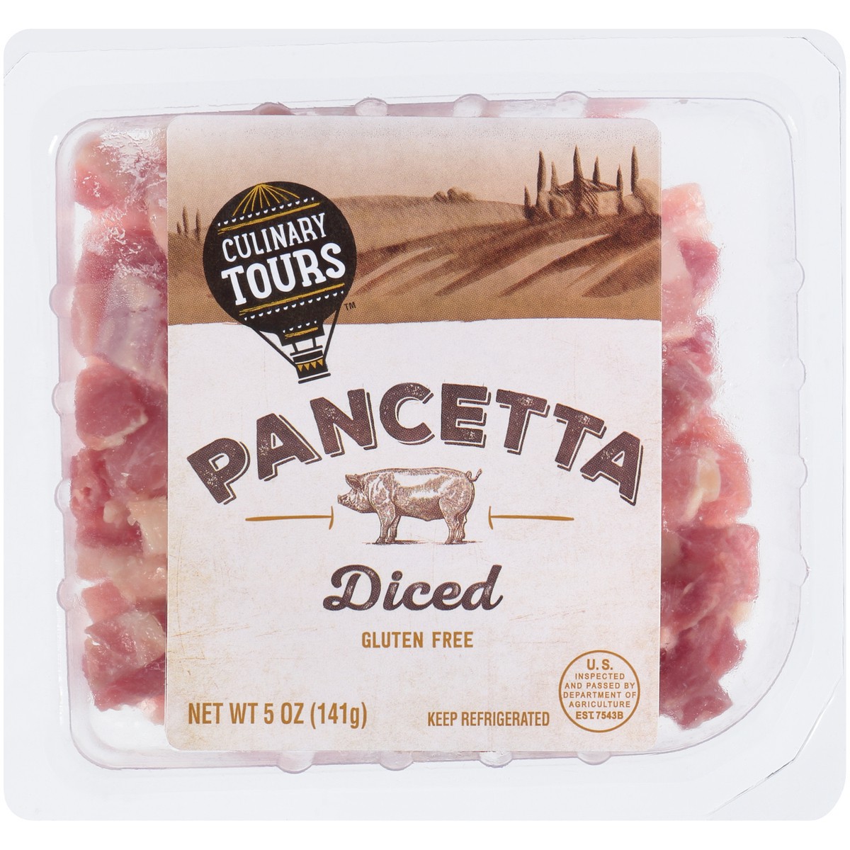 slide 9 of 10, Culinary Tours Diced Pancetta, 5 oz