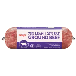 Meijer 73/27 Ground Beef, 3 lb