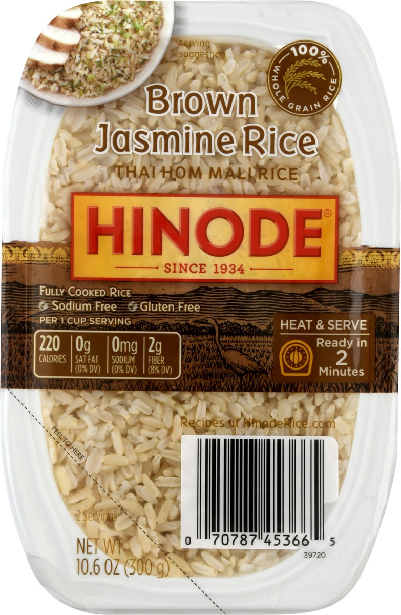 slide 6 of 9, Hinode Brown Jasmine Rice 10.6 oz, 10.6 oz