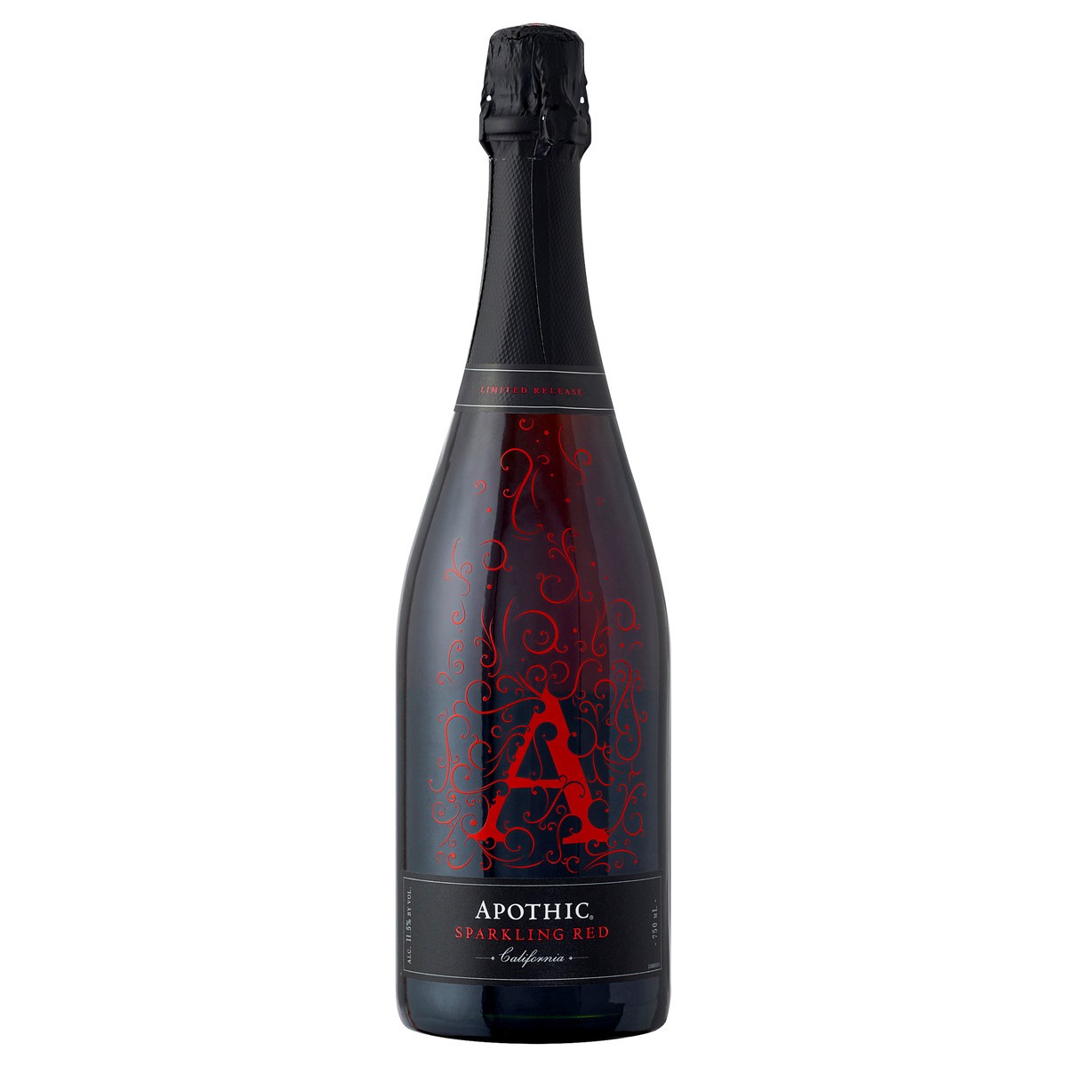 slide 1 of 3, Apothic Sparkling Red, 750 ml