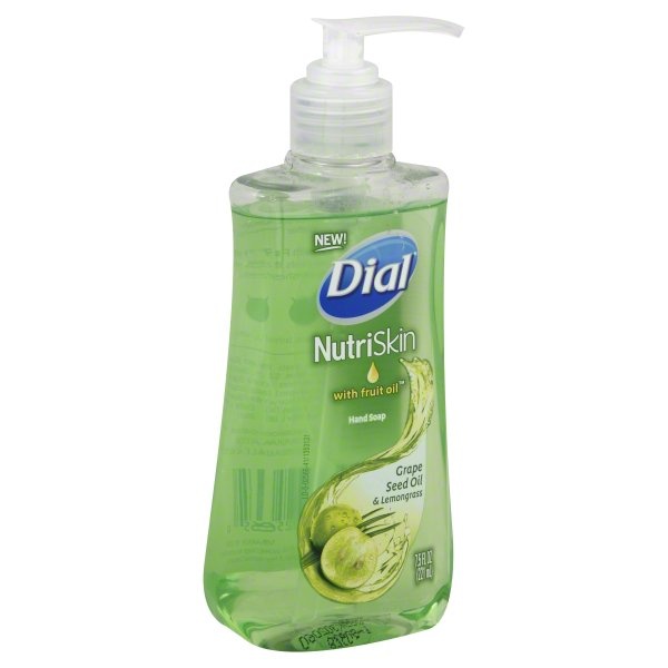 slide 1 of 1, Dial Nutriskin With Fruit Oil Cherry Seed Oil & Mint Hand Soap, 7.5 fl oz