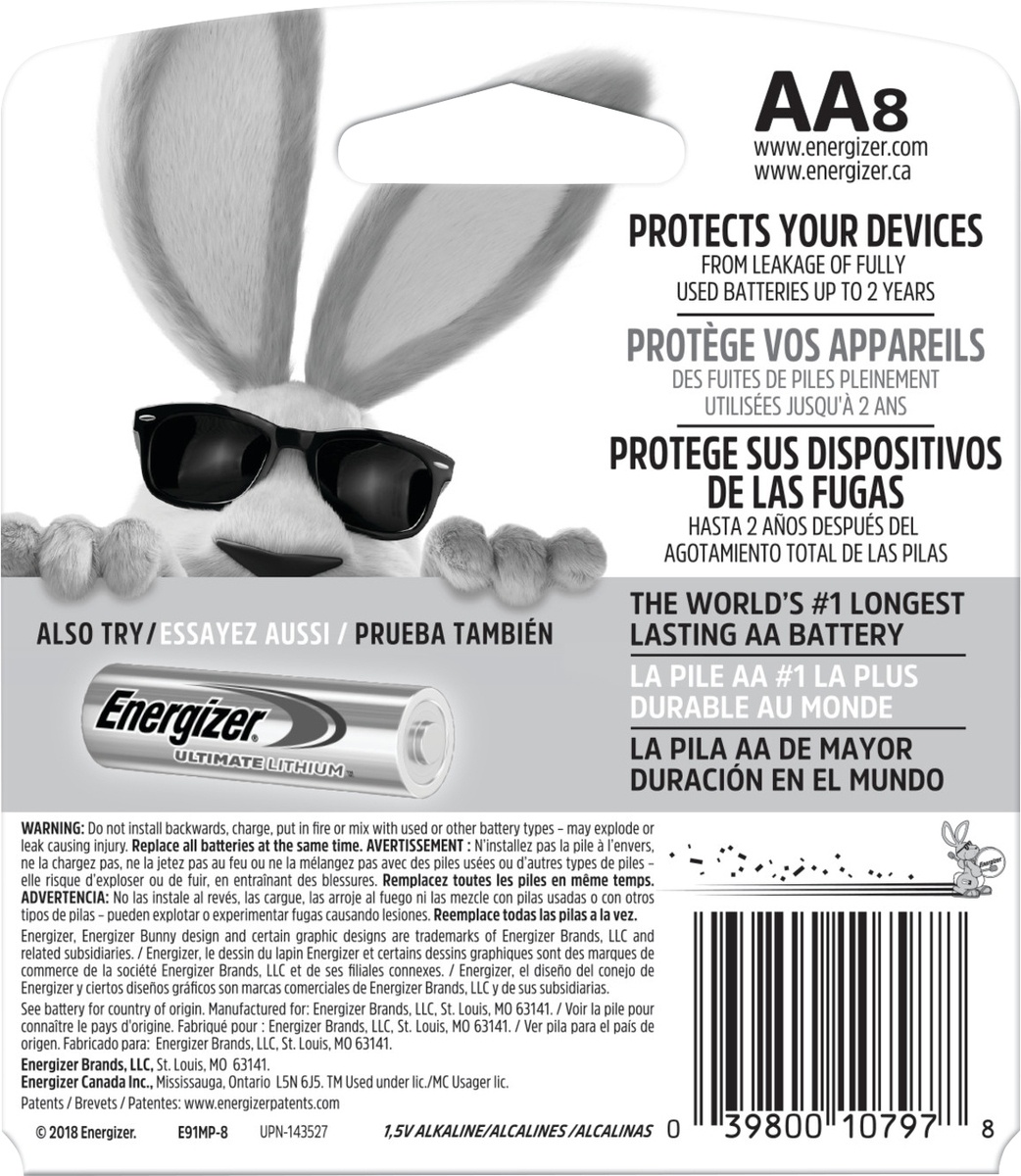slide 3 of 4, Energizer Max AA Batteries, 8 ct