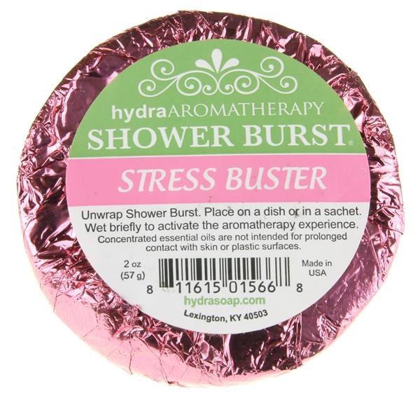 slide 1 of 1, Hydraaromatherapy Shower Burst Stress Buster, 2 oz