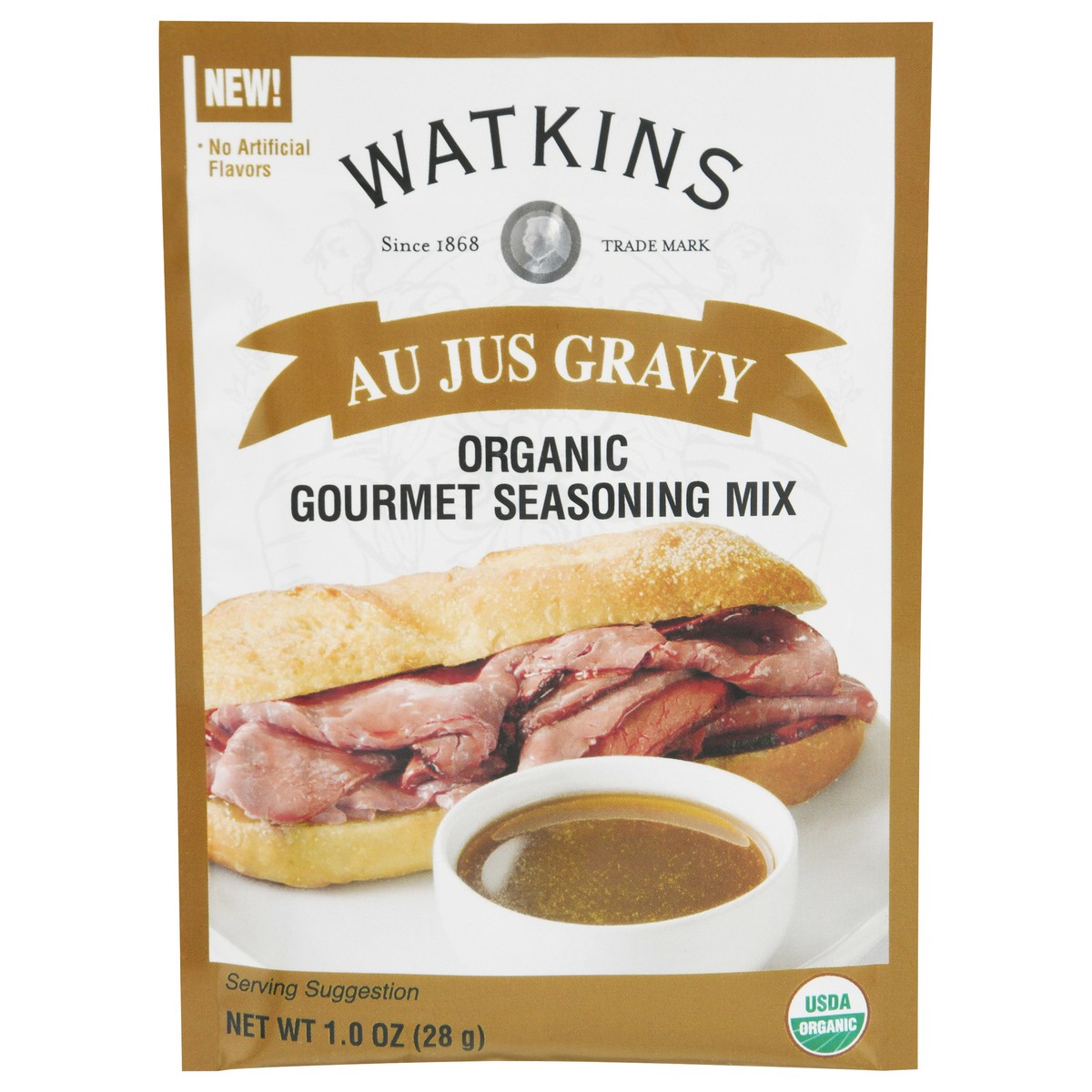 slide 6 of 13, Watkins Watkin's Au Jus Gravy Seasoning, 1 oz