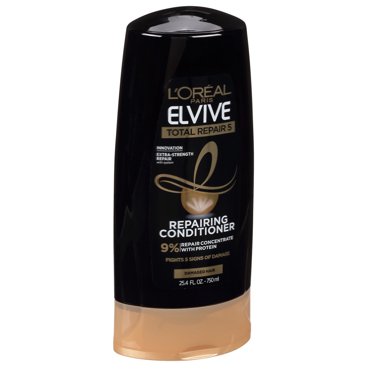 slide 7 of 9, L'Oréal Elvive Damaged Hair Total Repair 5 Repairing Conditioner 25.4 fl oz, 25.4 oz