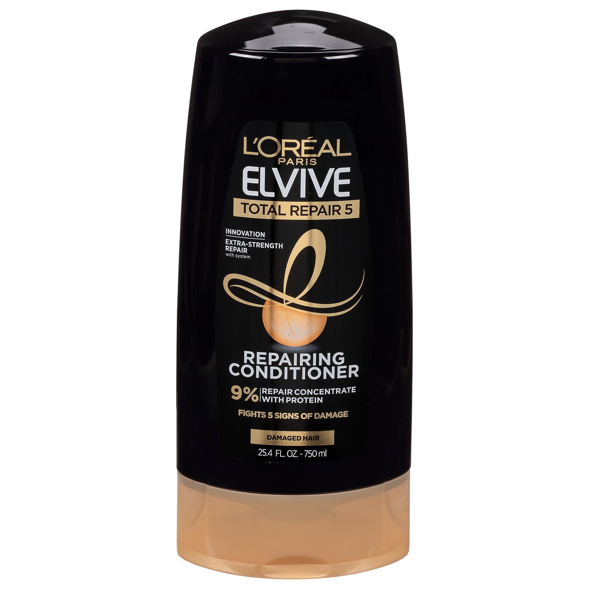 slide 1 of 9, L'Oréal Elvive Damaged Hair Total Repair 5 Repairing Conditioner 25.4 fl oz, 25.4 oz