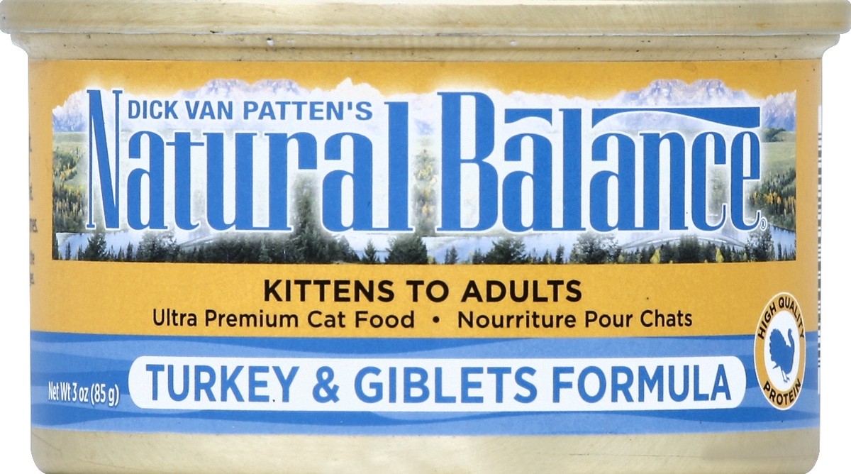 slide 3 of 6, Natural Balance Cat Food 3 oz, 3 oz