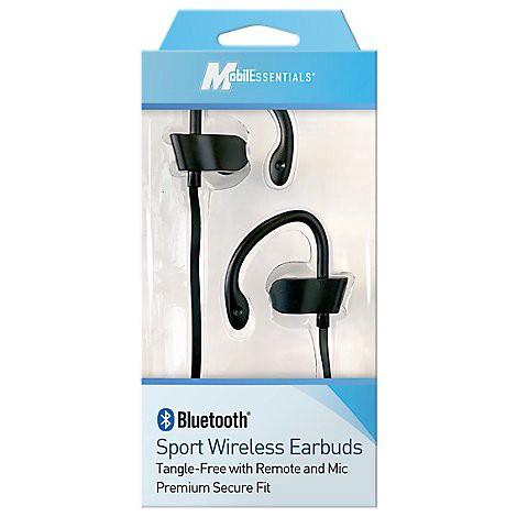 slide 1 of 1, Mobil Wireless Sport Earbuds Bluetooth, 1 ct