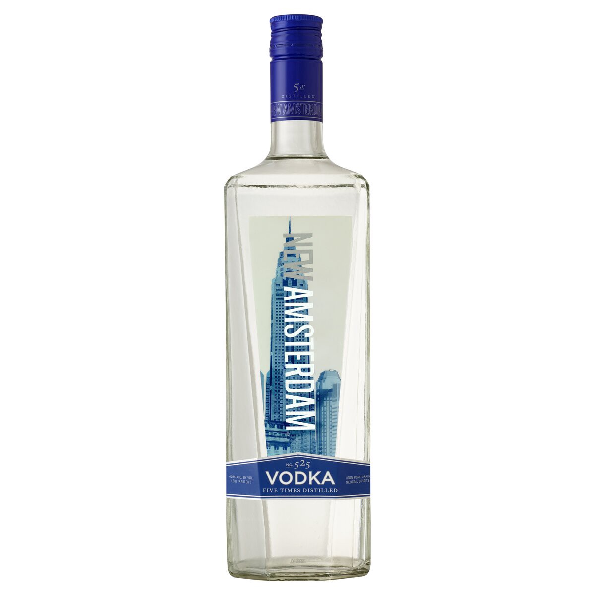 slide 1 of 1, New Amsterdam Vodka, 1 liter