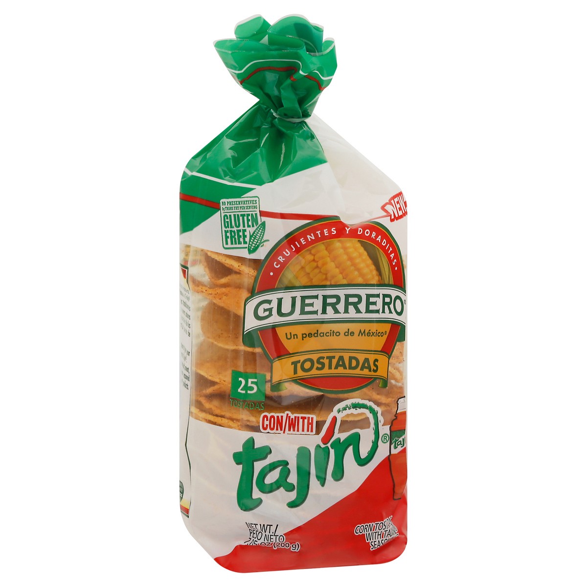 slide 7 of 9, Guerrero Tajin Tostadas, 25 Count, 7.05 oz