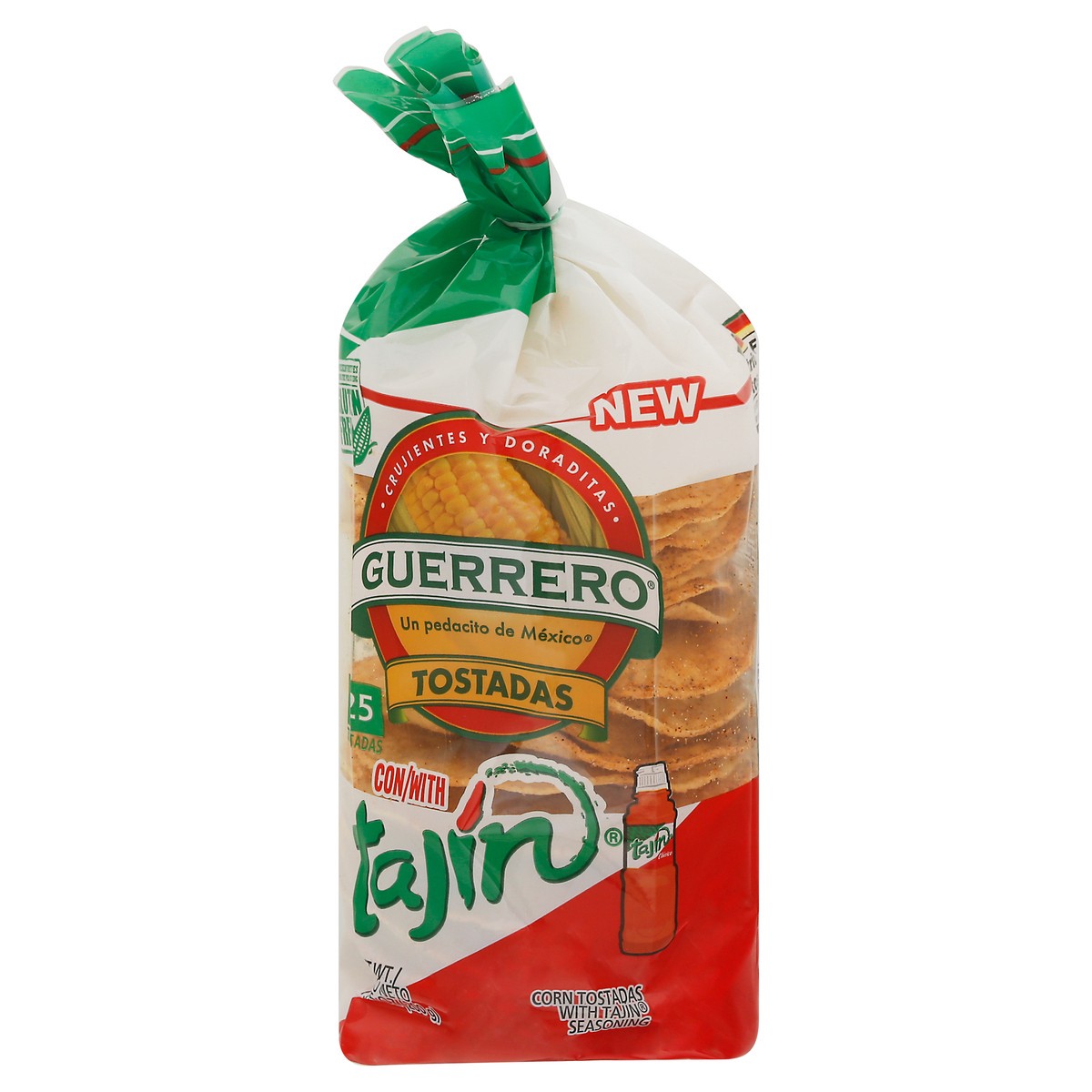 slide 5 of 9, Guerrero Tajin Tostadas, 25 Count, 7.05 oz
