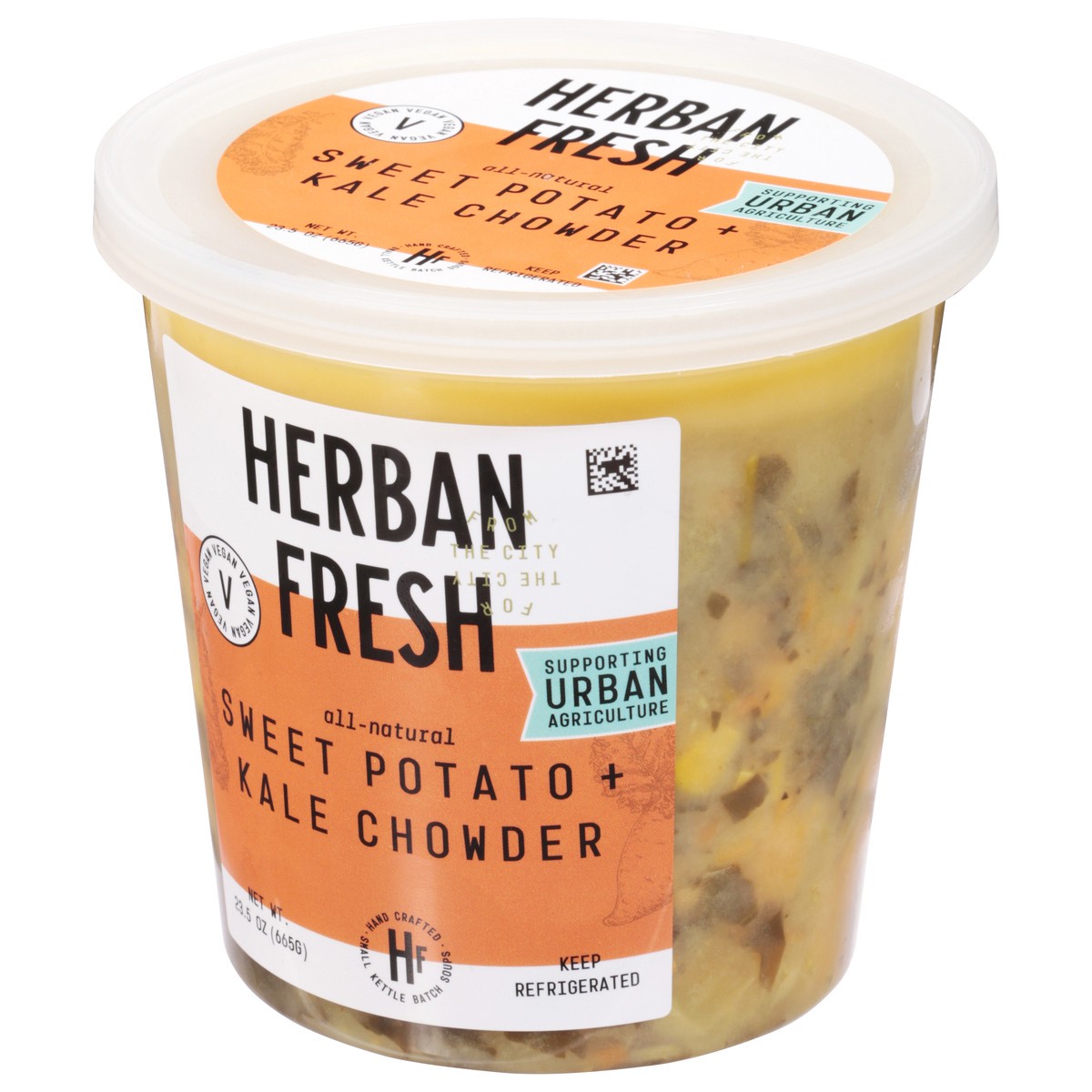 slide 4 of 9, Herban Fresh Sweet Potato + Kale Chowder 23.5 oz, 23.5 oz