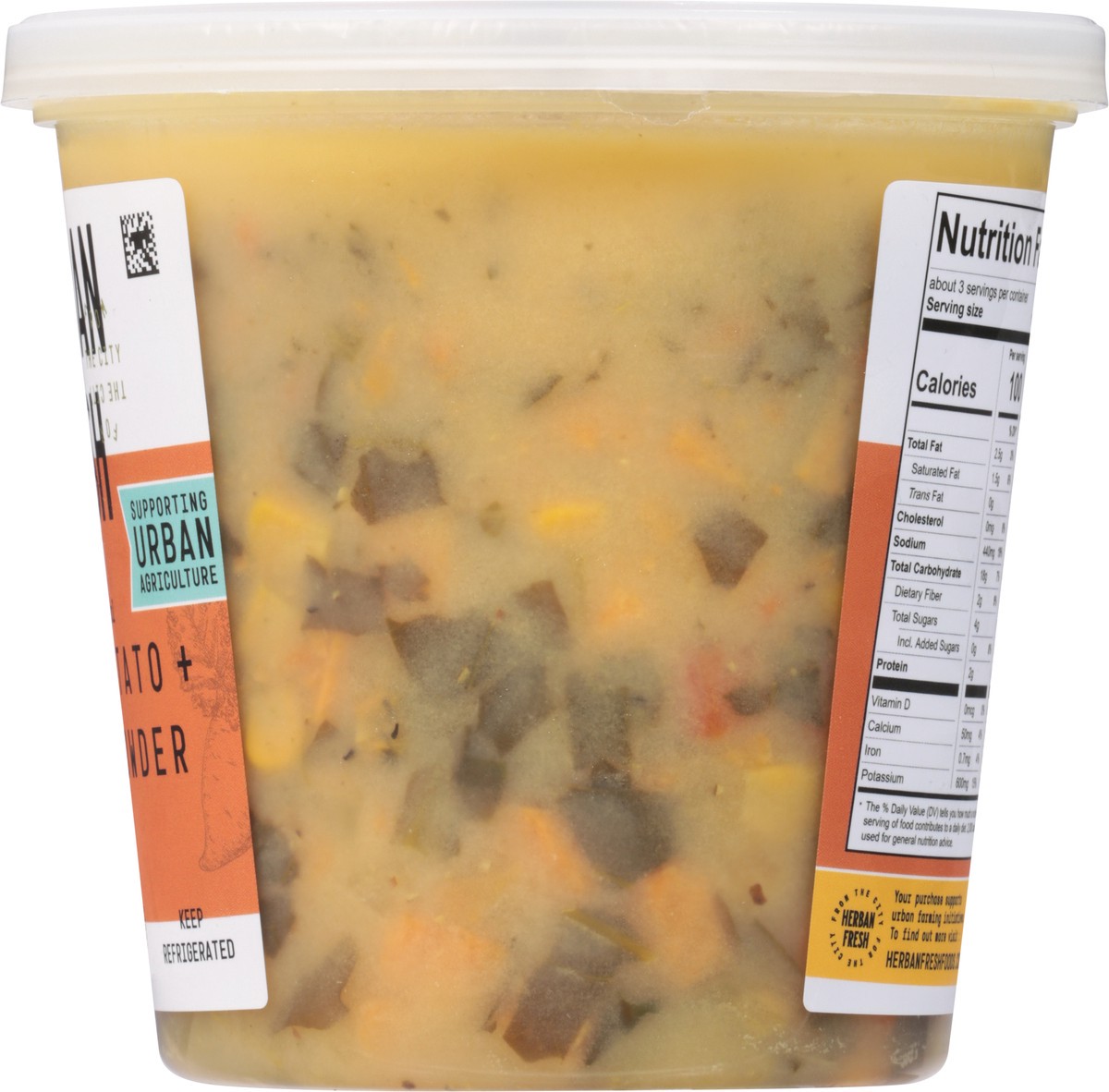 slide 9 of 9, Herban Fresh Sweet Potato + Kale Chowder 23.5 oz, 23.5 oz