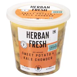 Herban Fresh Sweet Potato + Kale Chowder 23.5 oz