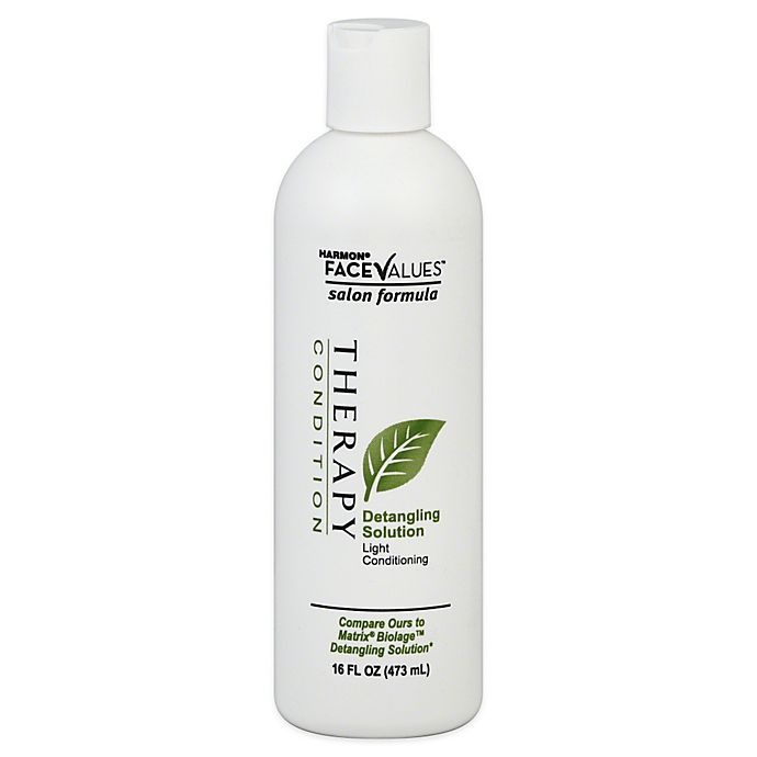 slide 1 of 1, Harmon Face Values Condition Therapy Detangling Solution, 16 oz