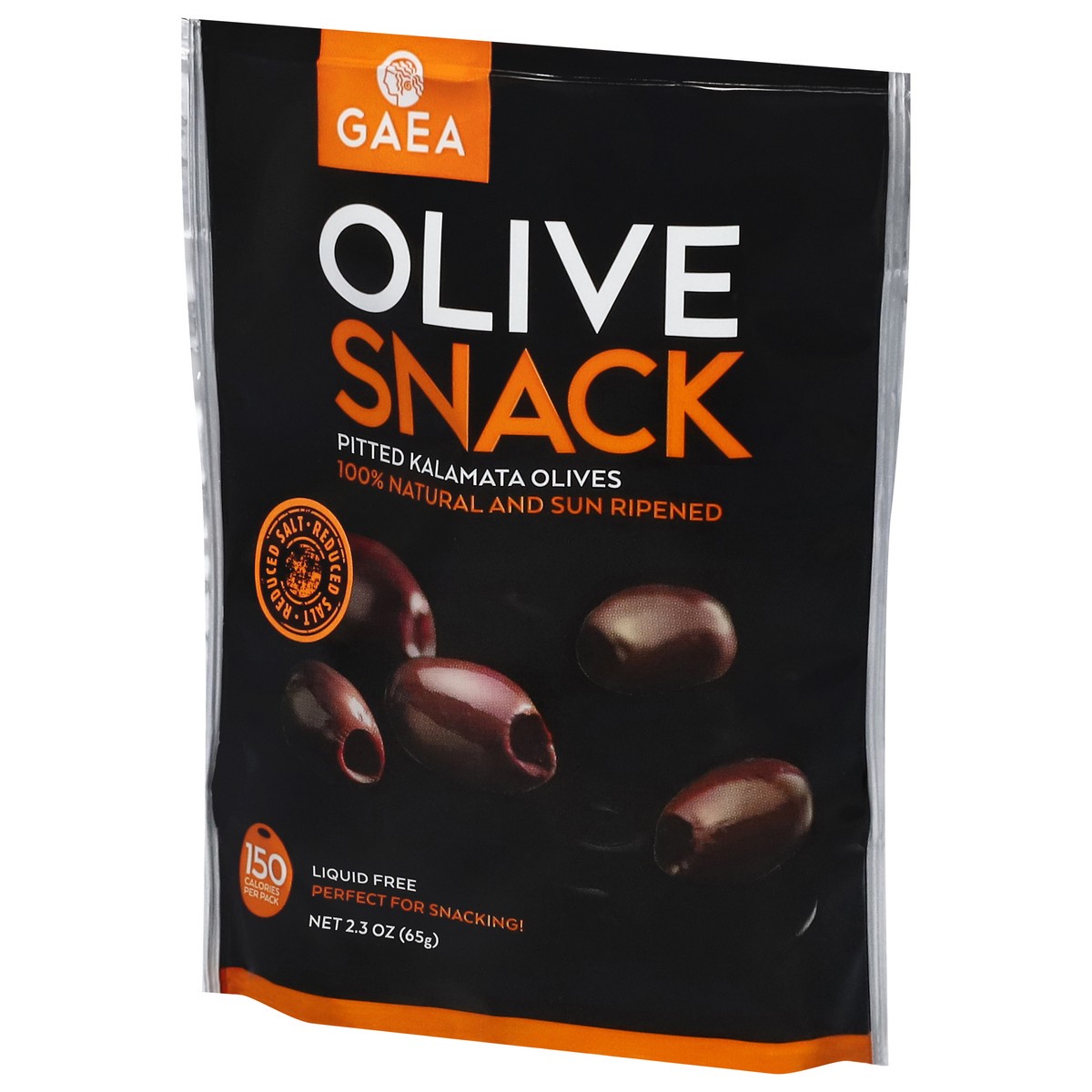 slide 3 of 13, Gaea Pitted Kalamata Olives Olive Snack 2.3 oz, 2.3 oz