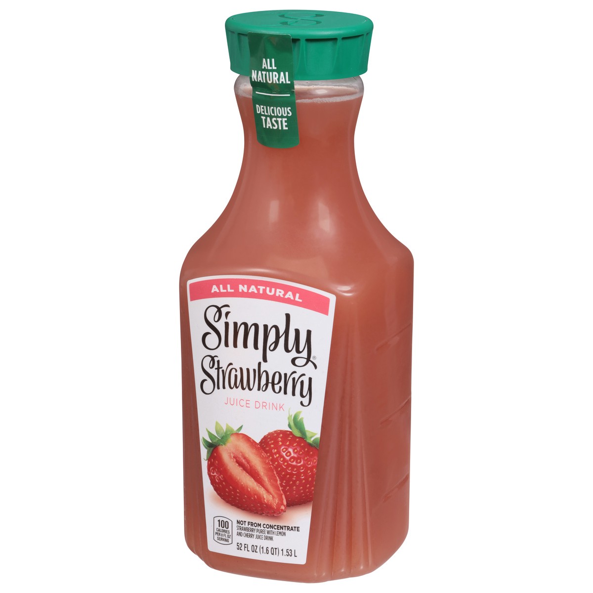 slide 12 of 13, Simply All Natural Juice Drink Strawberry - 52 fl oz, 52 fl oz