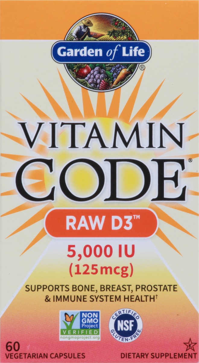 slide 12 of 12, Vitamin Code - RAW D3, 60 ct